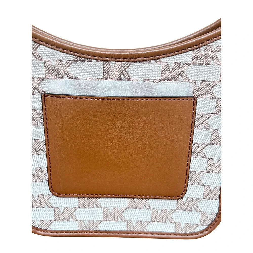 Michael Kors Briley Small Messenger Crossbody Bag MK Logo Lugg Multi 35S2G7BM1J - Picture 6 of 14